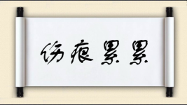 伤痕累累对对子图片