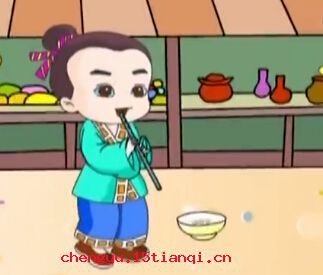 吴市吹箫成语故事图片